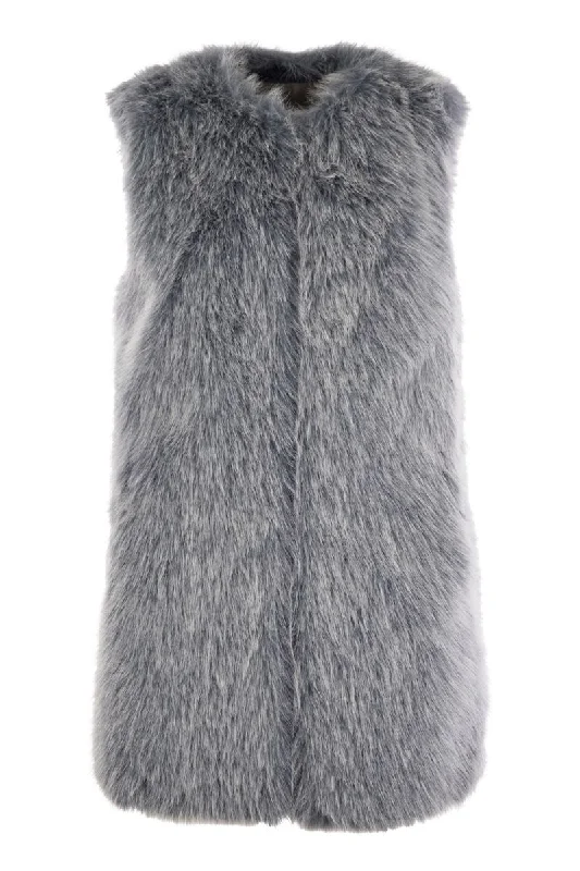 Today’s Special Cruelty-free fur sleeve coat