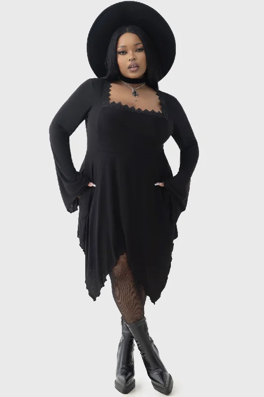 Weekend Deal Lacerated Dress [PLUS]