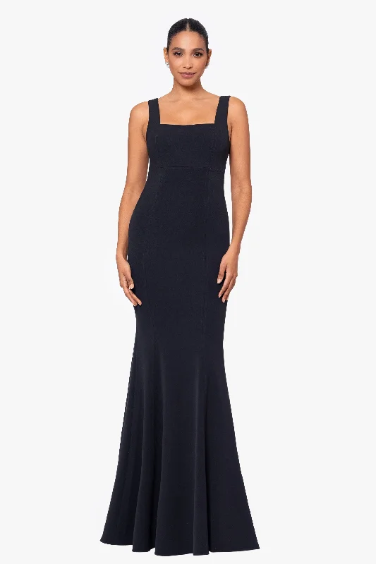 Stock Clearance "Natasha" Long Square Neck Mermaid Dress