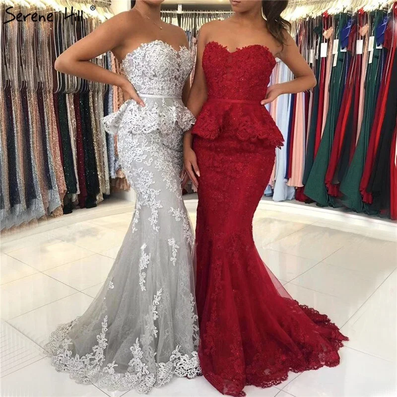 Major Savings On Sale no return no refundSale Grey Fake Two Pieces Mermaid Evening Dresses 2024 Sleeveless Sexy Lace Evening Gowns Long Serene Hill LA70247 Major Savings On Sale no return no refundSale Grey Fake Two Pieces Mermaid Evening Dresses 2024 Sleeveless Sexy Lace Evening Gowns Long Serene Hill LA70247