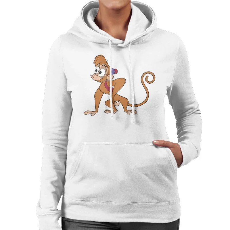 One-DAY Sale Disney Abu Smile Aladdin Women's Hooded Sweatshirt