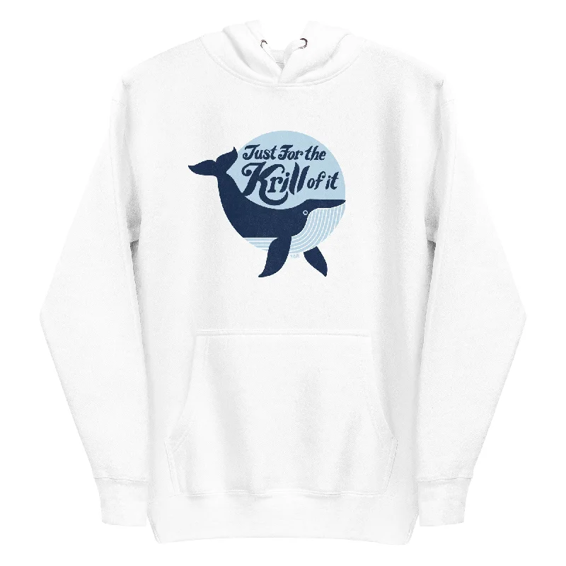 Act Now Just for the Krill of It Classic Fleece Pullover Hoodie