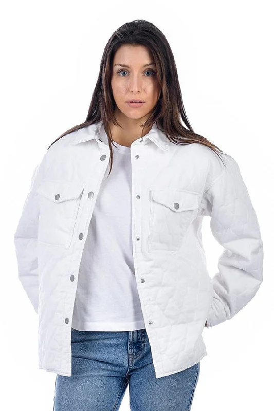 Deal Mania RD Style Quilted Chambray Jacket