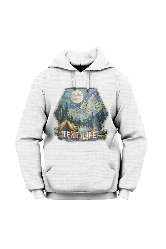 Price Break "Tent Life" Lightweight Eco-Friendly Unisex Hoodie