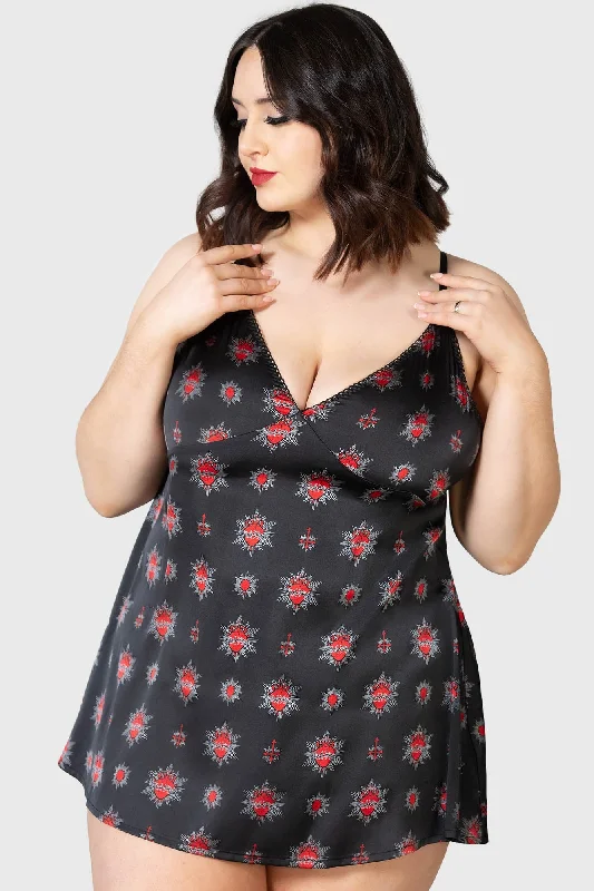 Instant Discount Ruby Tears Slip Dress [PLUS]
