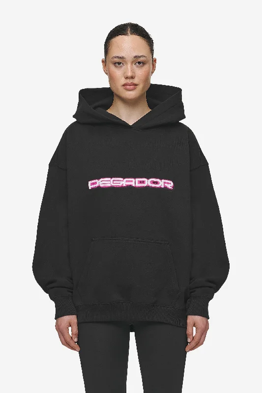 Daily Deals Mila Oversized Hoodie Washed Black