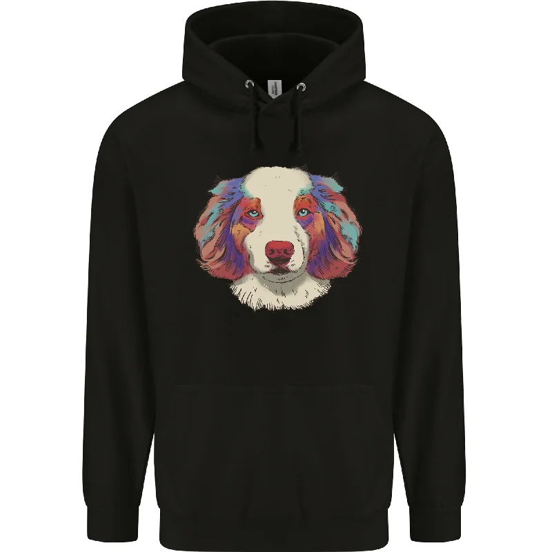 Unbeatable Prices Australian Shepherd Dog Mens 80% Cotton Hoodie