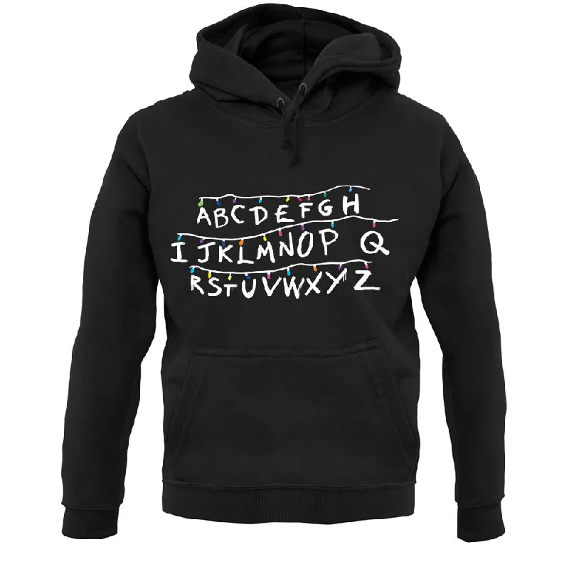TIME-Limited Offer Stranger Alphabet Unisex Hoodie