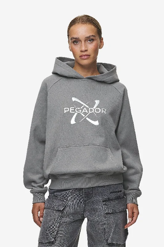 Great Deals Klaria Oversized Hoodie Washed Deep Grey