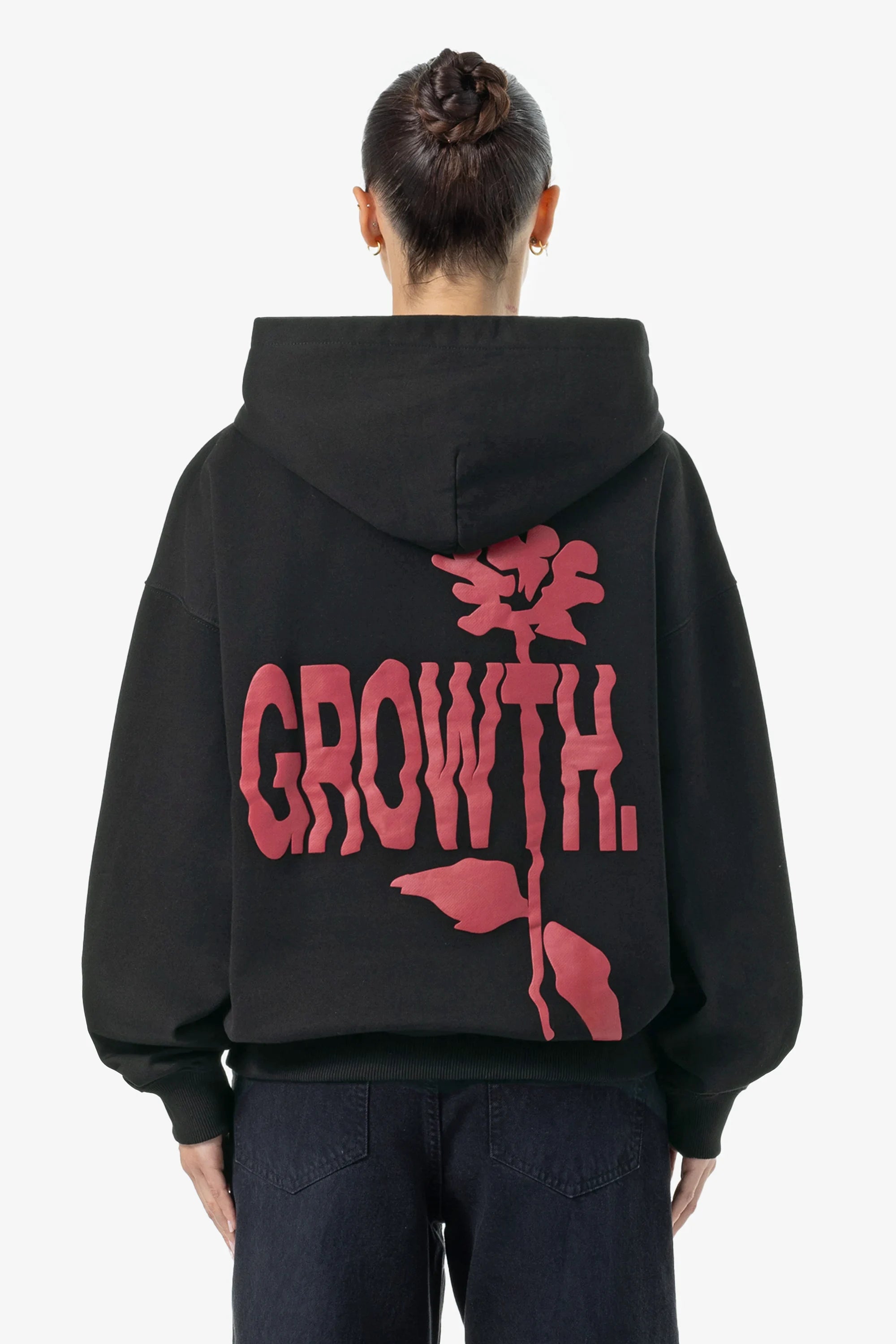 Deal Zone Ailis Oversized Hoodie Washed Black