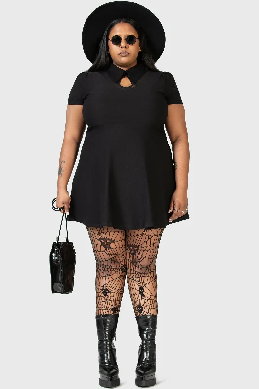 Incredible Offers Wept Inside Mini Dress [PLUS]