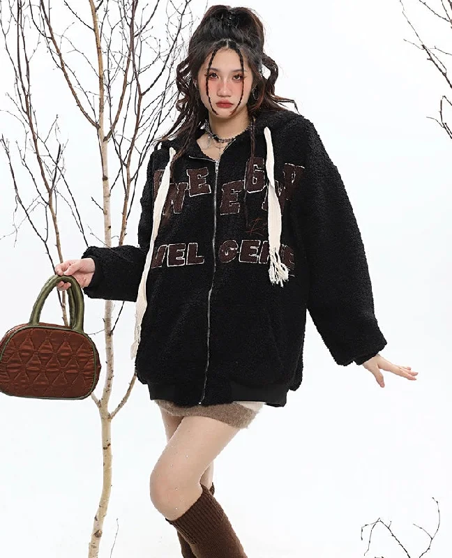 YEAR-End Clearance FIVAL GENE Fleece Long Sleeve Zip Up Hoodie