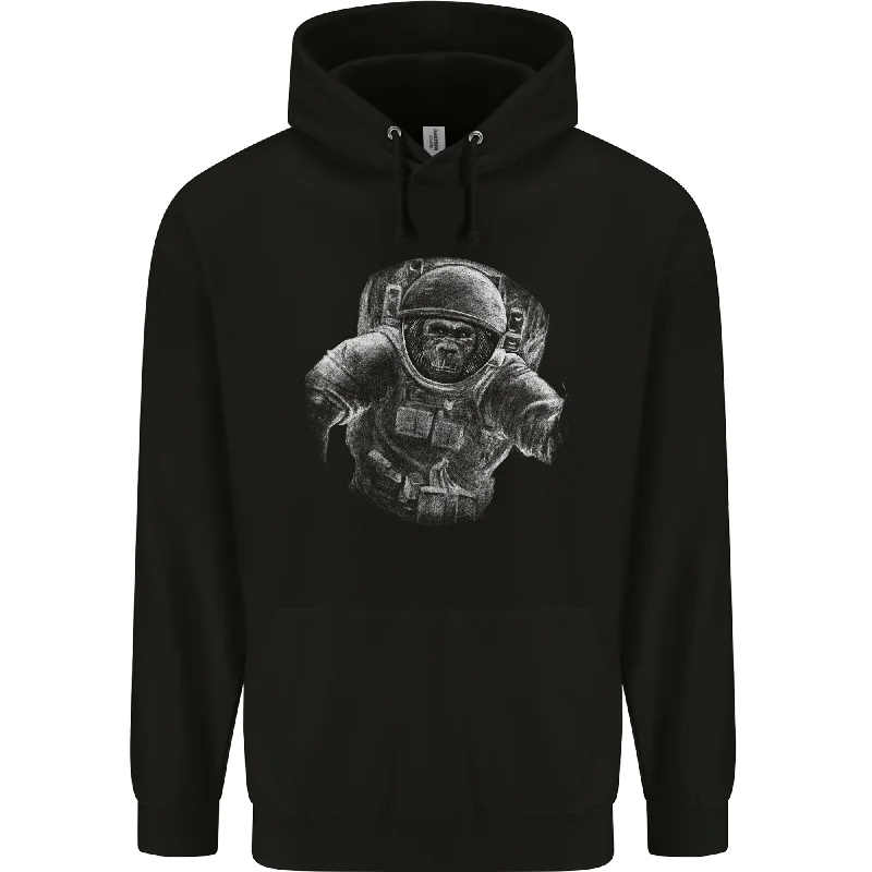 Get It Before It’s Gone Ape Astronaut Spaceman Gorilla Mens 80% Cotton Hoodie
