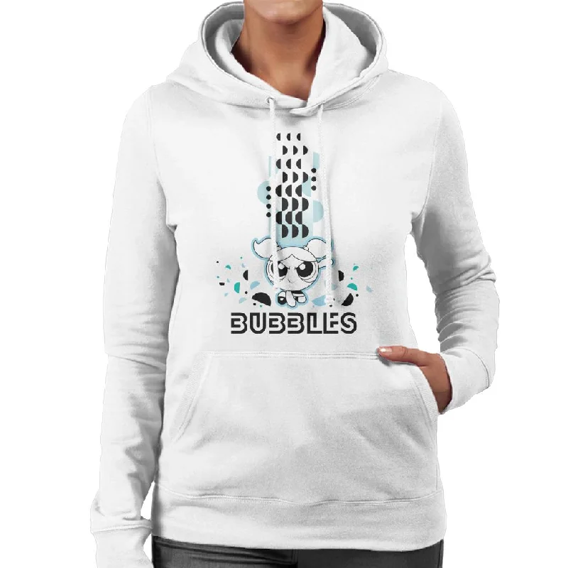 Instant Discount Powerpuff Girls Bubbles Abstract Circle Art Women's Hooded Sweatshirt