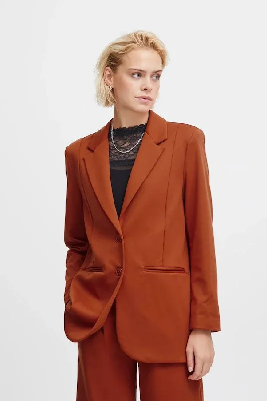 Discount Deals ICHI Ihkate Sus Oversized Blazer