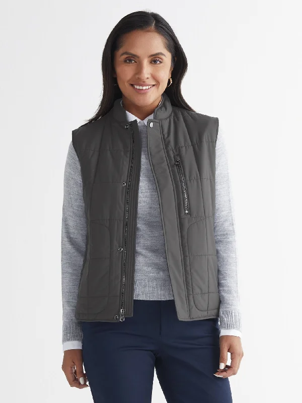 Don’t Miss Out Ladies' Ronan Technical Vest - Grey