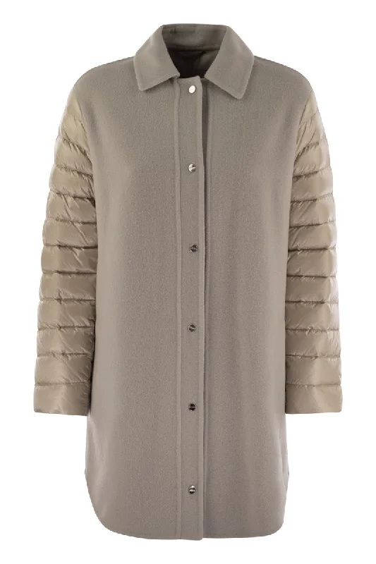 Flash Sale Coat with down sleeves