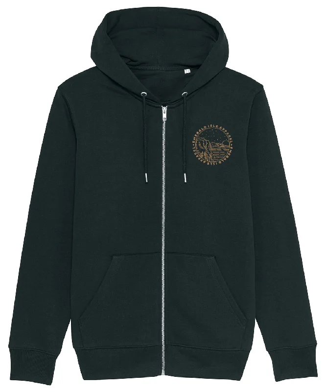 Lowest Price Black Emerald Isle Apparel Unisex Zip Hoodie