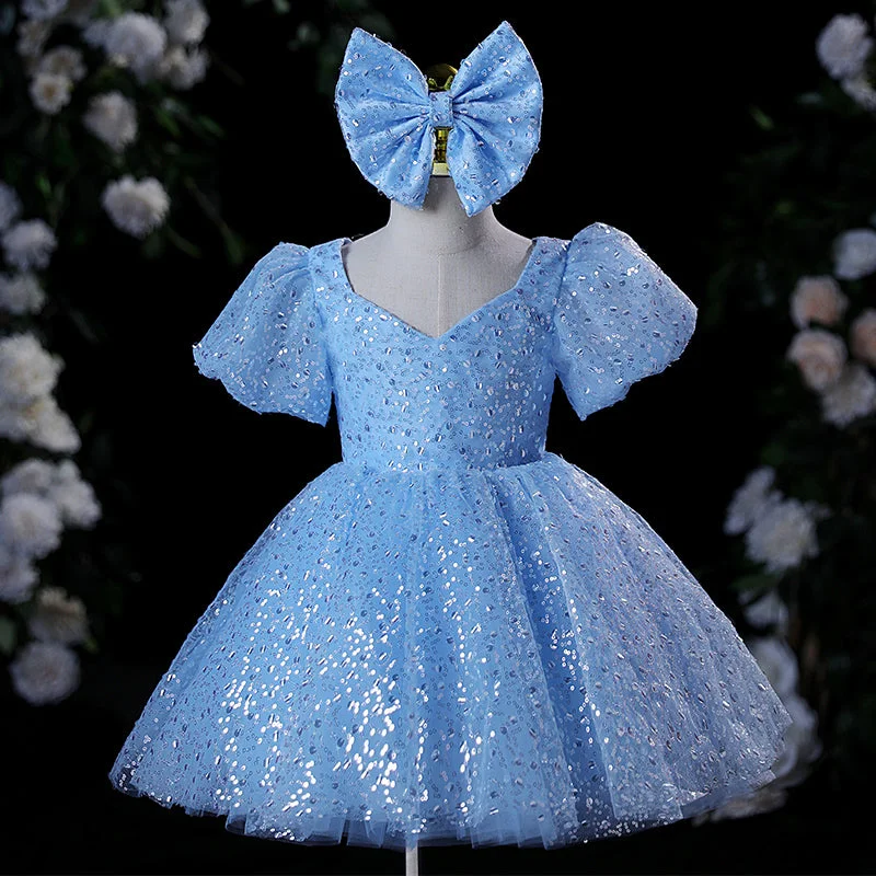 Warehouse Sale Baby Girl Dress Toddler Ball Gowns Puff Sleeves Formal Sequin Puffy Princess Dress Warehouse Sale Baby Girl Dress Toddler Ball Gowns Puff Sleeves Formal Sequin Puffy Princess Dress