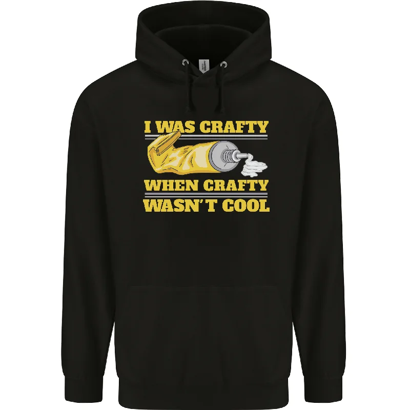 Limited Stock Arts and Crafts Funny Crafty Artist Art Mens 80% Cotton Hoodie