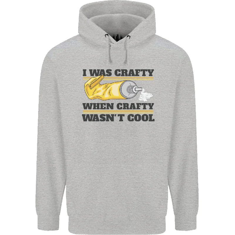 The Best Prices Arts and Crafts Funny Crafty Art Artist Mens 80% Cotton Hoodie