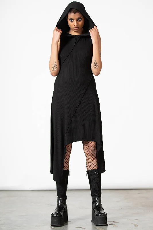 Can't Miss Mortillery Hooded Dress