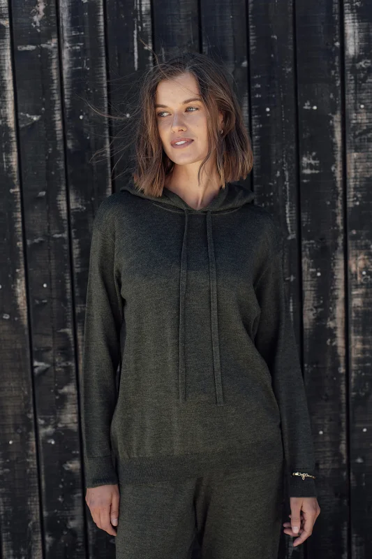 Stock Up and Save Merino Hoodie - Pine