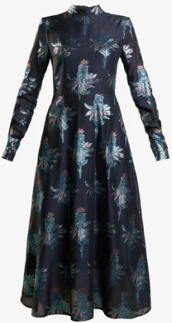 Price Rollback Polar Flower Maxi Dress