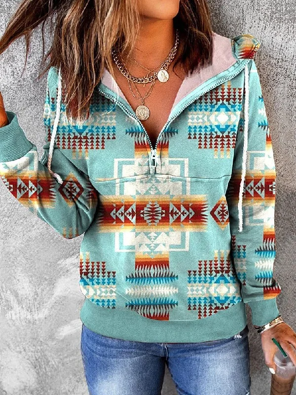 Great Bargains Global Print Hoodie