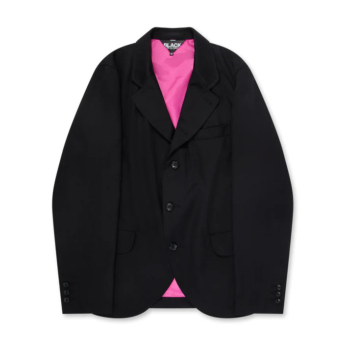 Price Rollback BLACK Comme des Garçons Wool Gabardine Jacket (Black)