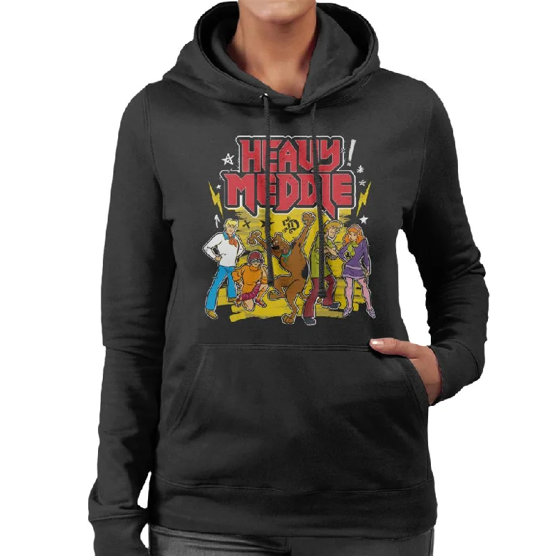 Limited Availability Scooby Doo Heavy Meddle Women's Hooded Sweatshirt