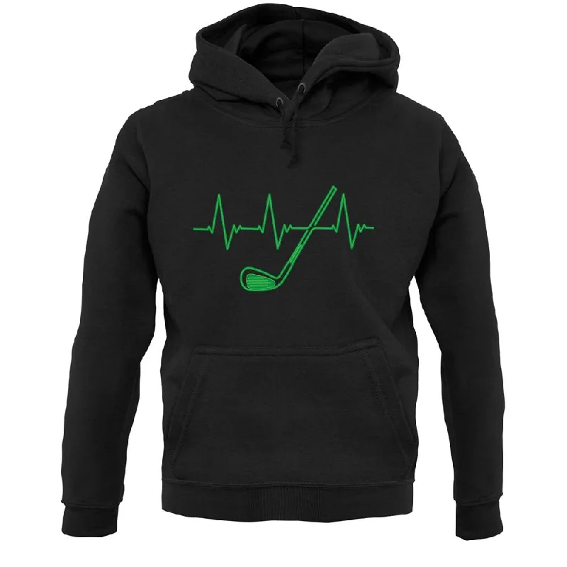Online Only Golf Heartbeat Unisex Hoodie