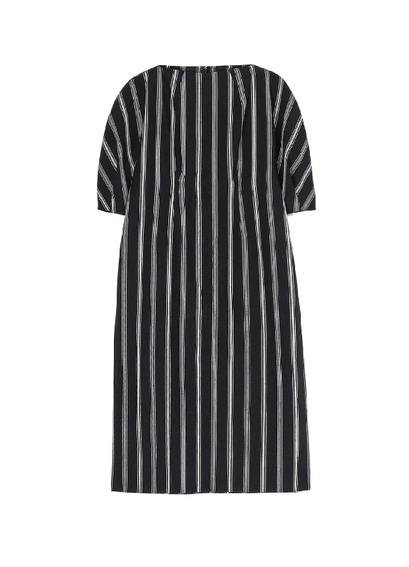 Special Offer HARD TWISTED STRIPE SLIT DRESS