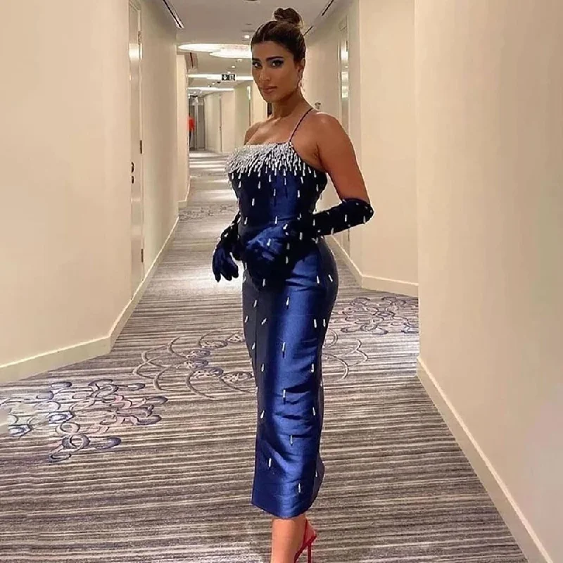 Price Drop Serene Hill Blue Mermaid Sexy Spaghetti Straps Boat Neck Beaded Luxury Arabic Evening Dresses Gowns For Women Party LA71788 Price Drop Serene Hill Blue Mermaid Sexy Spaghetti Straps Boat Neck Beaded Luxury Arabic Evening Dresses Gowns For Women Party LA71788