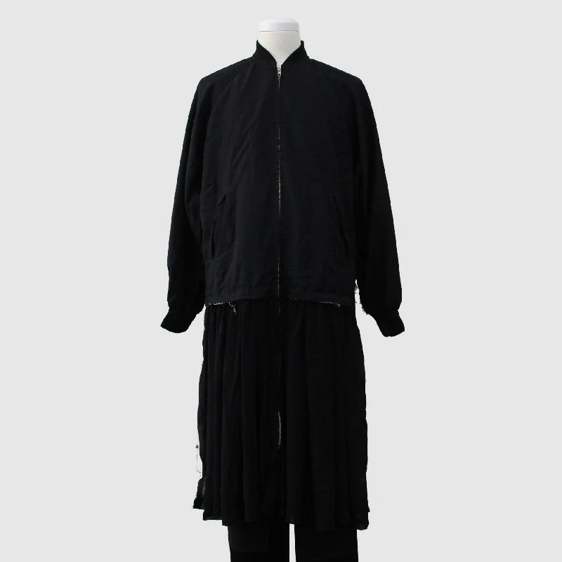 Great Bargains BLACK Comme des Garcons Polyester Jacket/Dress (Black)