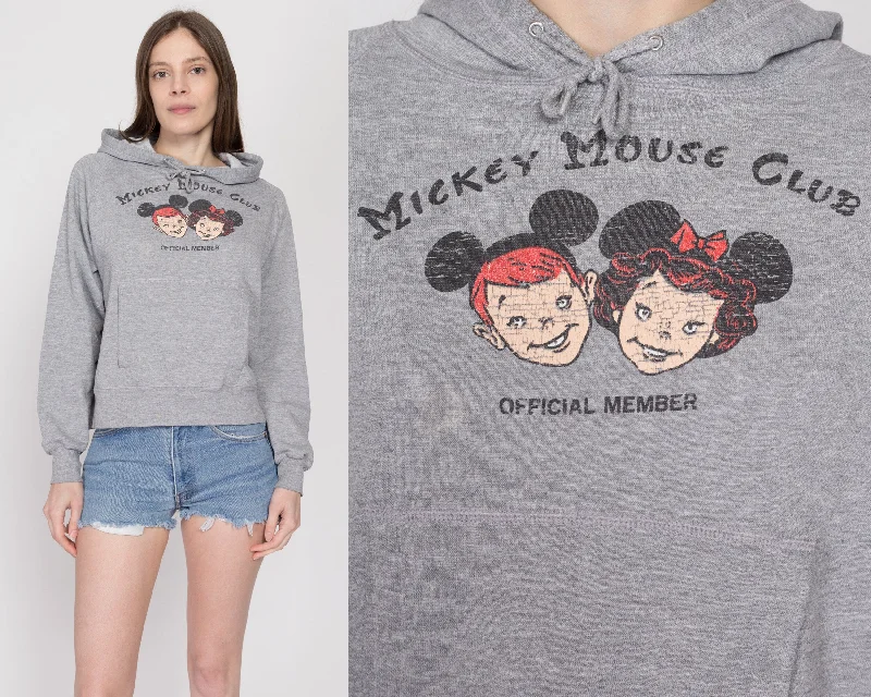 Super Sale Large 90s Mickey Mouse Club Hoodie