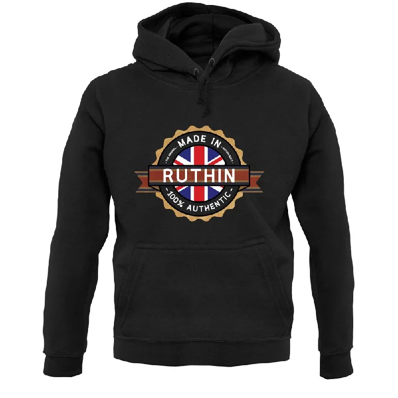 Can't Miss Made In Ruthin 100% Authentic Unisex Hoodie