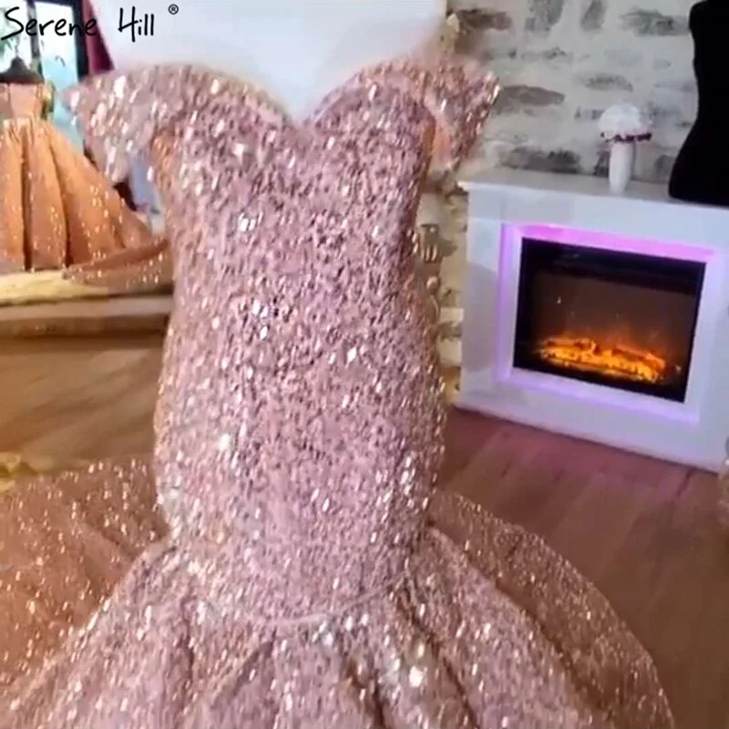 Warehouse Sale Serene Hill Gold Luxury Mermaid Wedding Dresses Off Shoulder Sparkle Elegant Sexy Bridal Gowns HA2353 Warehouse Sale Serene Hill Gold Luxury Mermaid Wedding Dresses Off Shoulder Sparkle Elegant Sexy Bridal Gowns HA2353