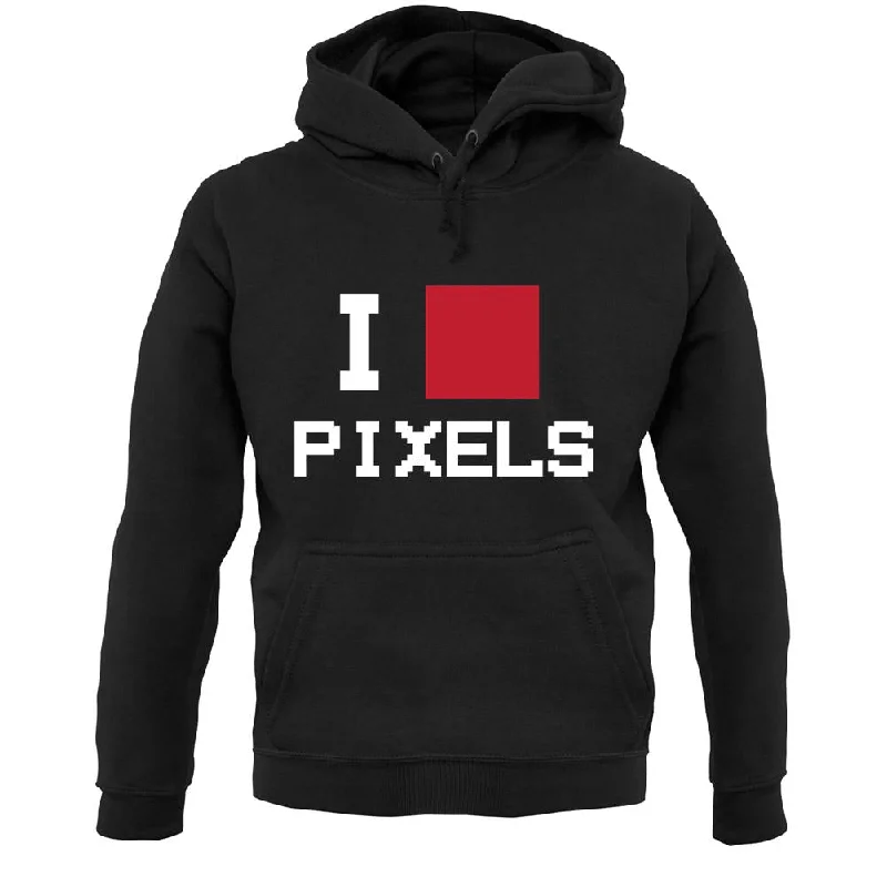 Great Deals Pixel Heart Unisex Hoodie