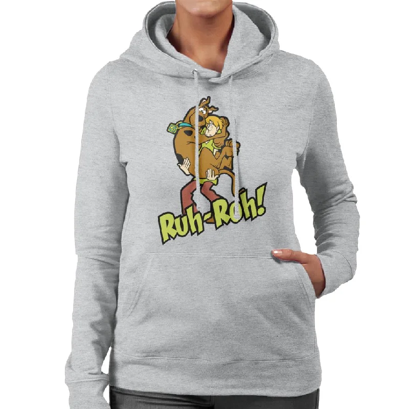 Closeout Scooby Doo Ruh Roh Women's Hooded Sweatshirt