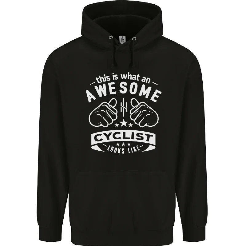 Price Rollback Awesome Cyclist Looks Like This Cycling Mens 80% Cotton Hoodie